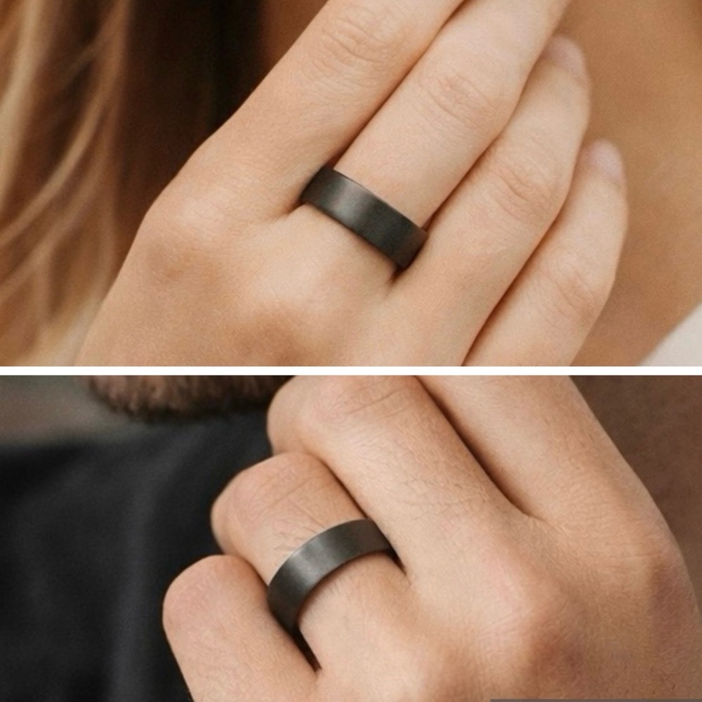 Brand New!! Wide tungsten band